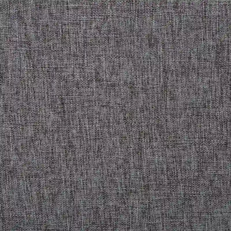 Fauteuil inclinable compact, capitonné et clouté, en tweed anthracite / beige / bleu marine, style traditionnel, 1 place