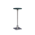 Table à boisson réglable en hauteur, Argent et Vert / Doré et Sable, Dessus en marbre, 1 personne
