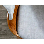 Chaise de salle à manger et d'appoint Mid-Century Modern, plusieurs coloris, tissu / similicuir / velours, 1 place