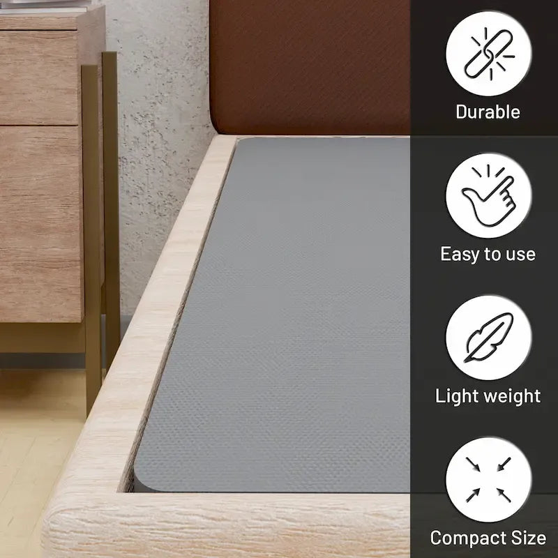 Sommier tapissier divisible pour matelas, gris, 3,8 cm d'épaisseur, simple / double / grand / très grand / très grand californien