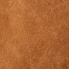 Fauteuil club Chesterfield en cuir, Madagascar Cacao / Tan Cognac, accoudoirs roulés capitonnés, 1 personne