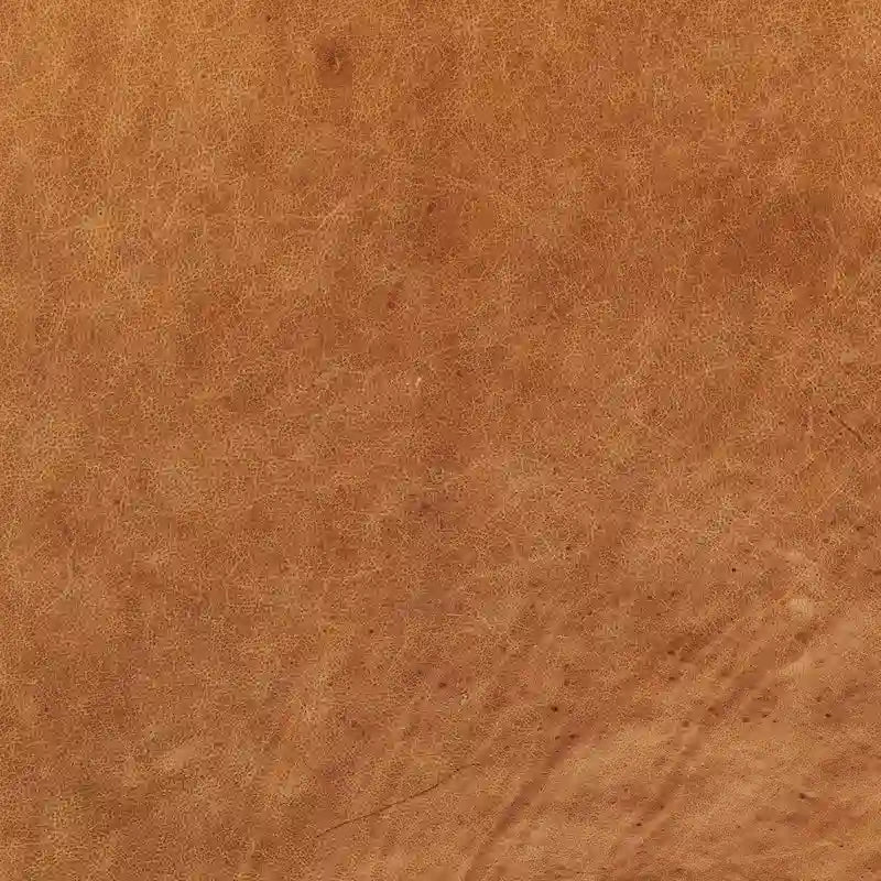 Fauteuil club Chesterfield en cuir, Madagascar Cacao / Tan Cognac, accoudoirs roulés capitonnés, 1 personne