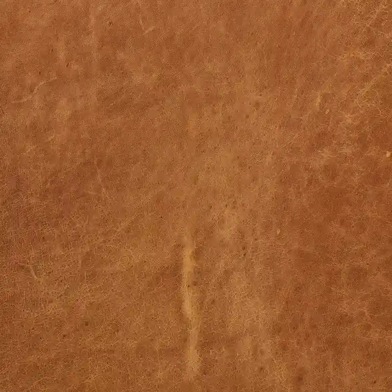 Fauteuil club Chesterfield en cuir, Madagascar Cacao / Tan Cognac, accoudoirs roulés capitonnés, 1 personne